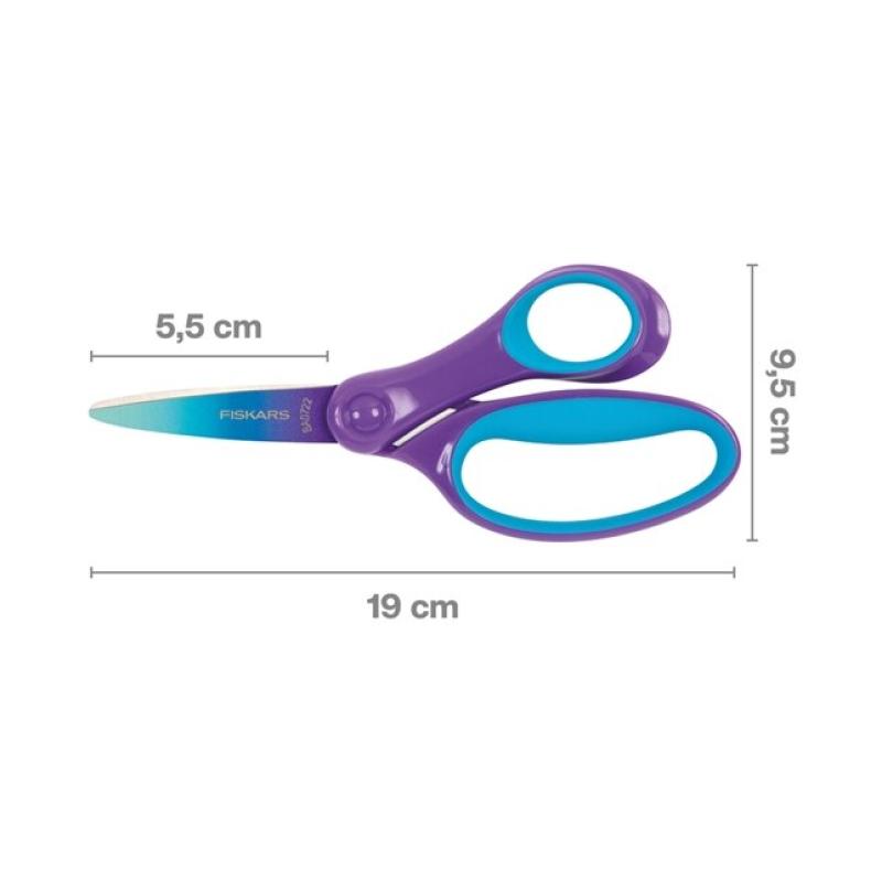 Fiskars Große Kinderschere 15cm Ombre Lila 8+